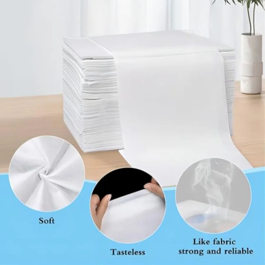 100Pcs Disposable Massage Table Sheets 31.5" x 71" n-Woven Fabric Bed Covers for Ultimate Hygiene and Comfort in Massage, Tatto