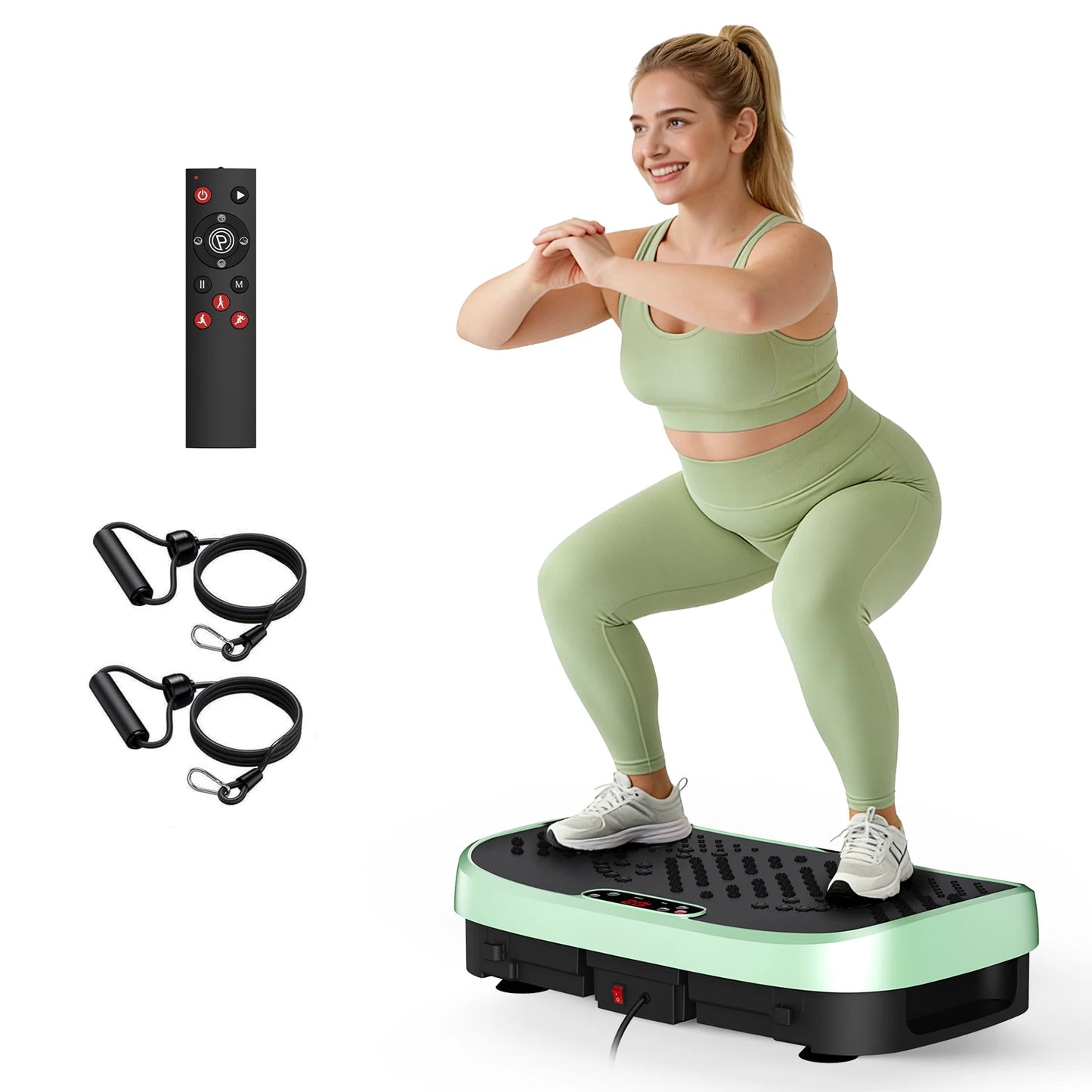 Vibration Plate Exercise Machine With 120 Levels And Quiet Operation