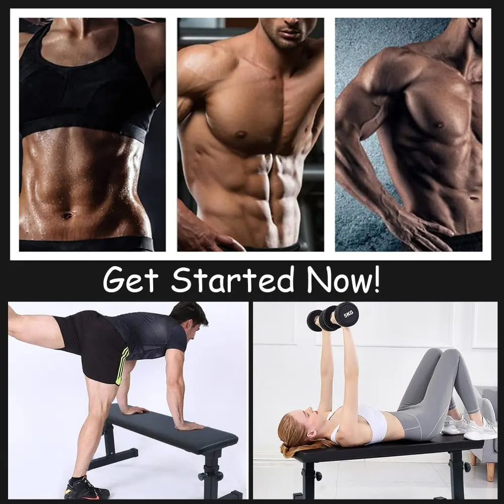 Adjustable Weight Bench for Home Dumbbell Strength Training