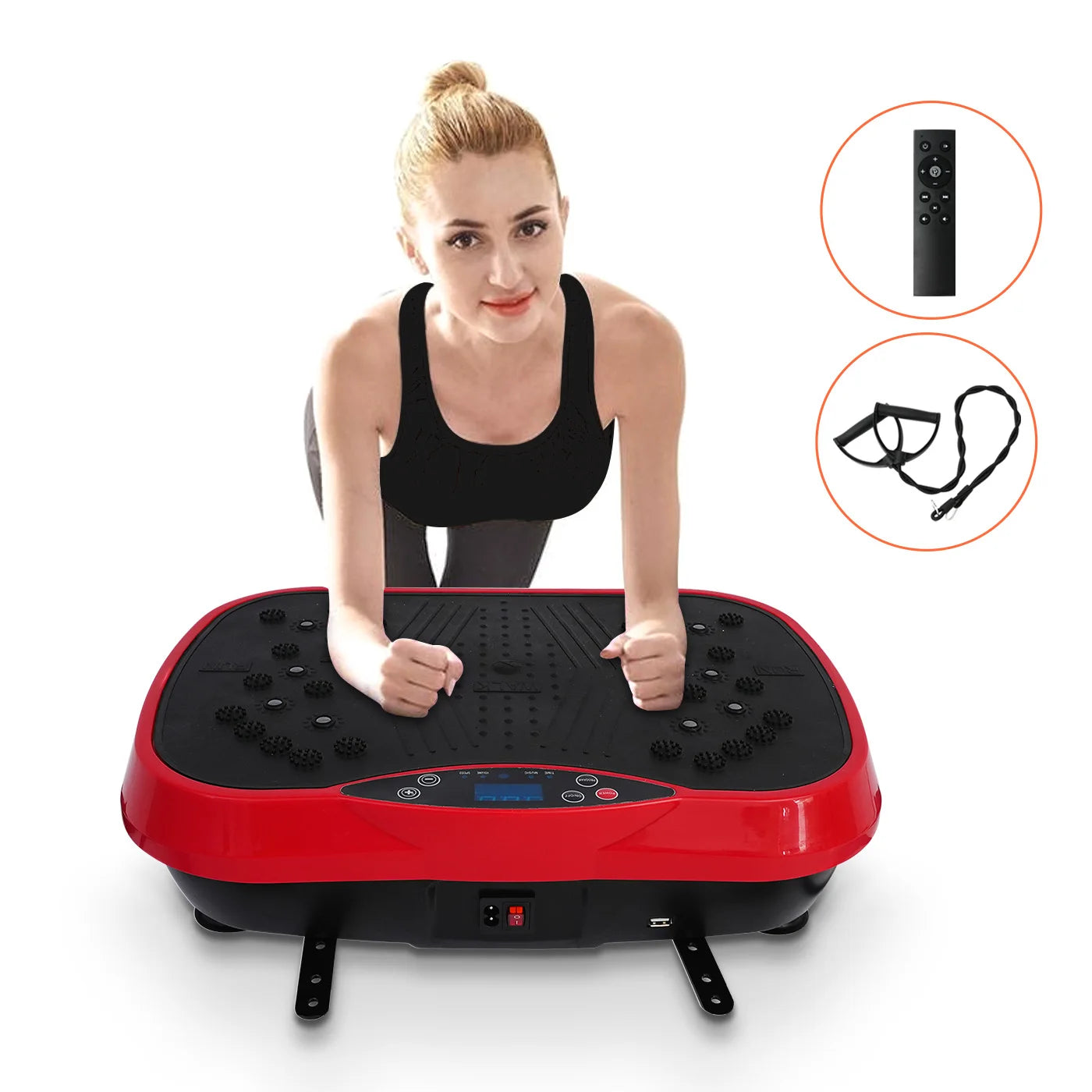 Vibration Plate Exercise Machine for Home Fitness Portable EMS