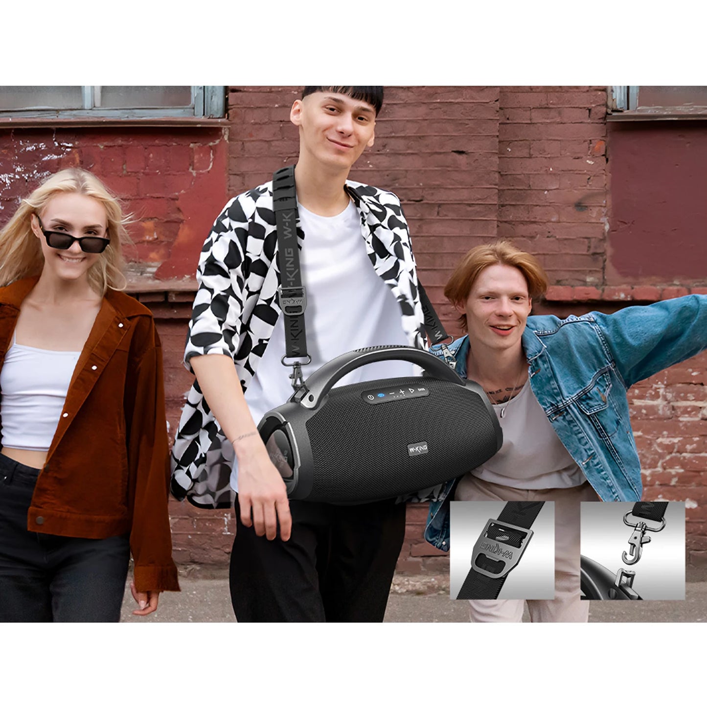 W-King X20 Portable Bluetooth Speaker With Premium Audio Performance