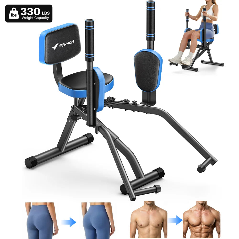 MERACH Hip Abductor Machine for Home Gym Strength Training