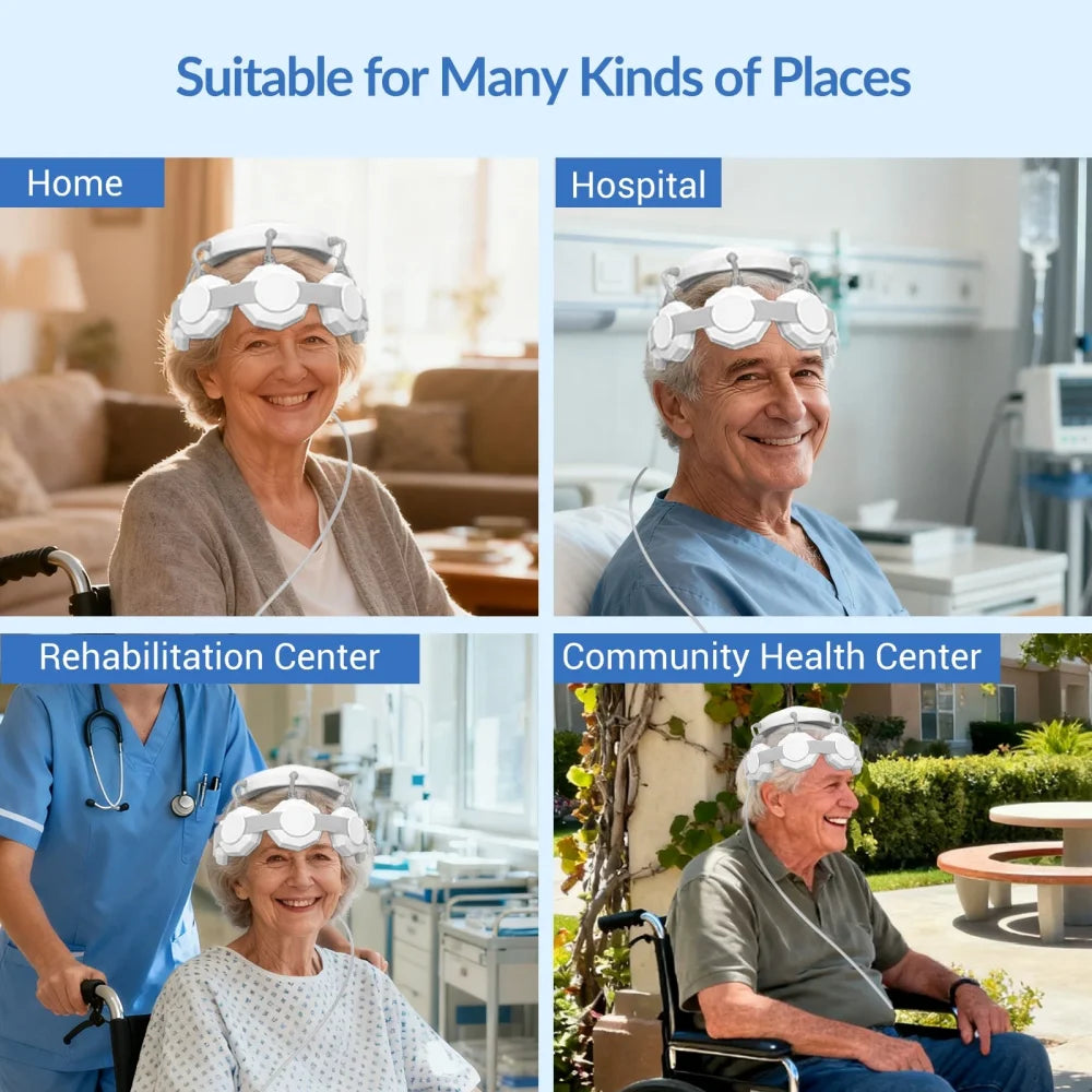 Brain Stimulation Machine rTMS Parkinson Depression Insomnia Stroke Recovery PTSD OCD Neurological Disorder