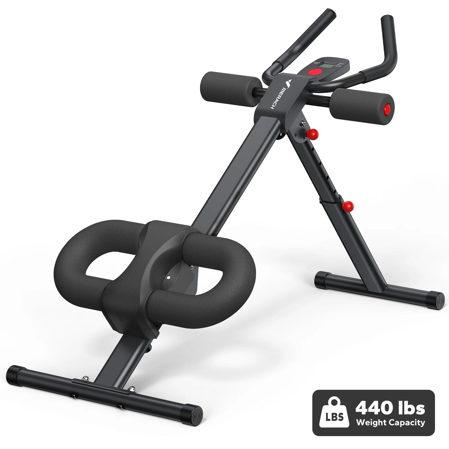Merach Adjustable Abdominal Exercise Machine With Foldable Design