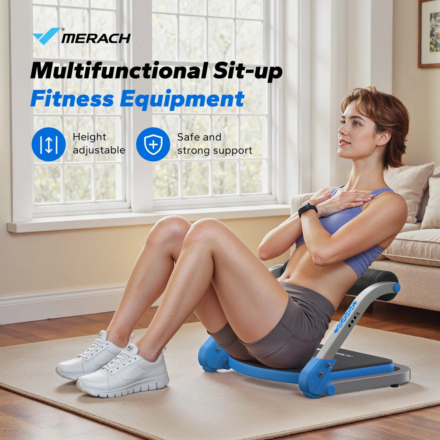 MERACH Ab Machine Abdominal Trainer
