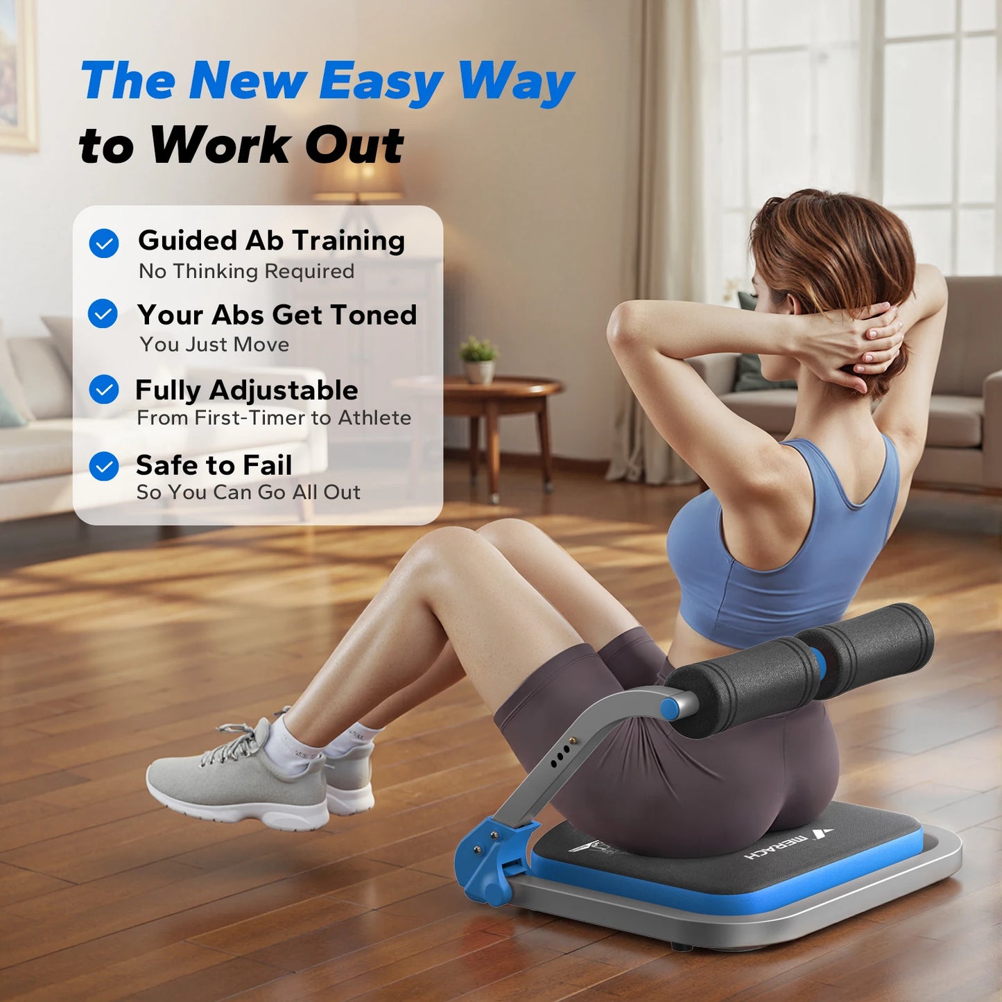 MERACH Ab Machine Abdominal Trainer