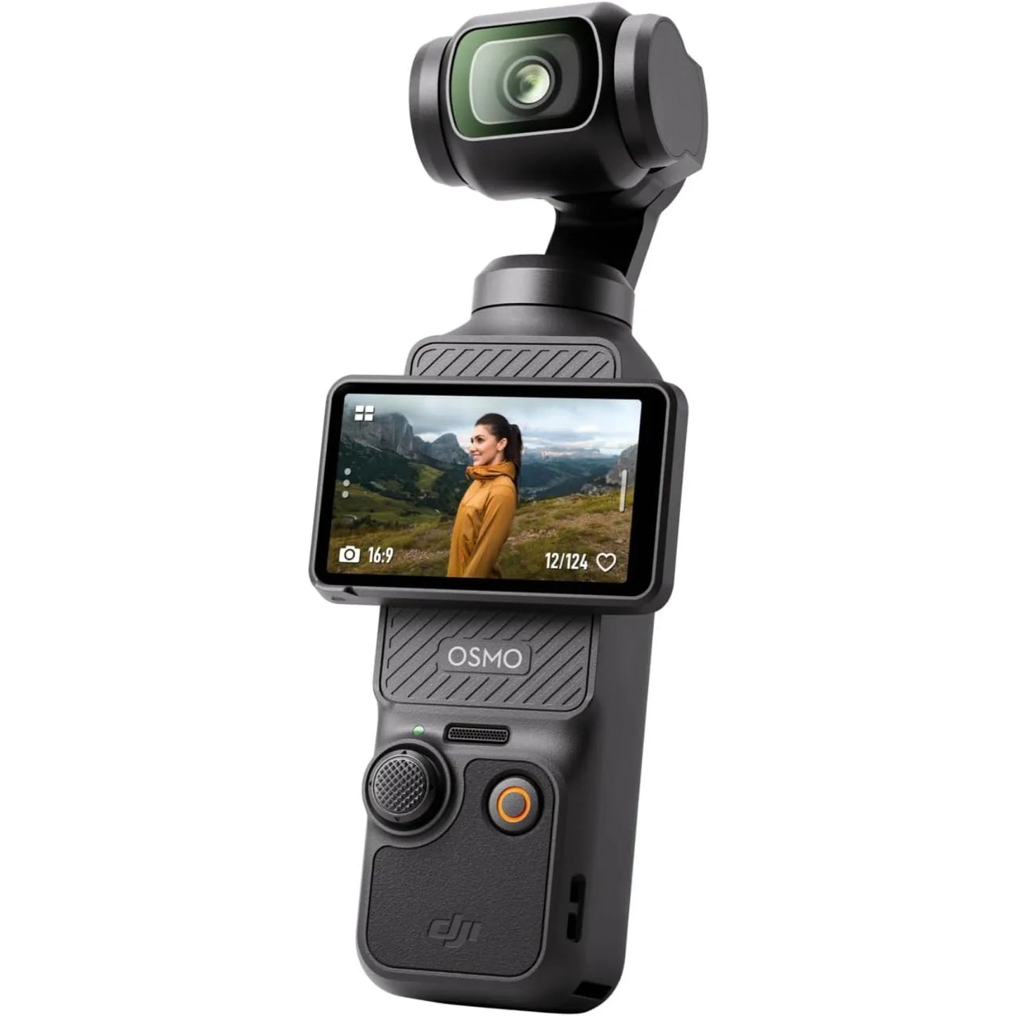 DJI Osmo Pocket 3 4K Vlog Camera with 1-Inch CMOS, 120fps Slow Motion, 3-Axis Stabilizer, Quick Focus & Smart Tracking
