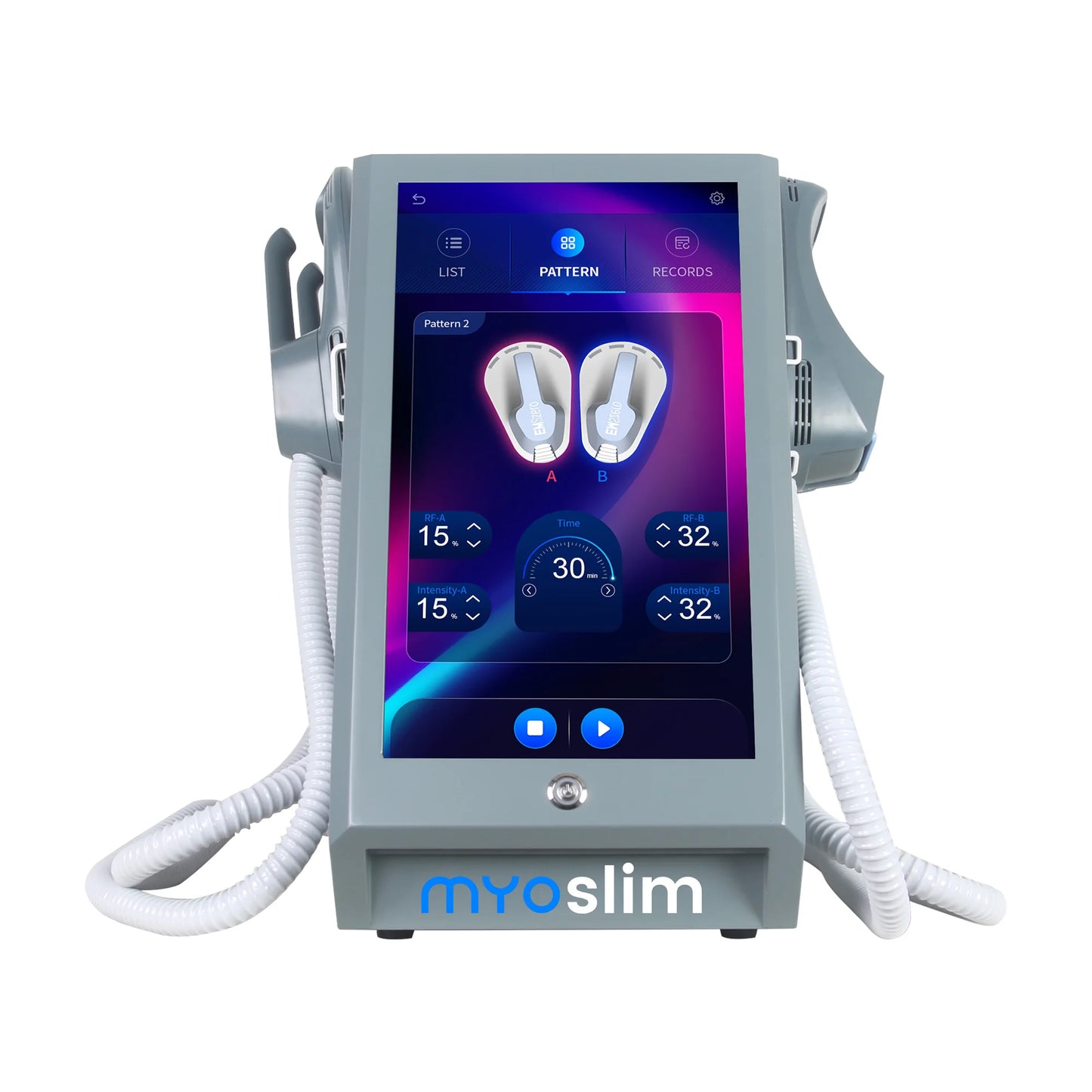 6500W Electromagnetic Stimulator for Muscle Building  Fat Loss Technology for Waist, Hip, Thigh  Arm Toning  CE