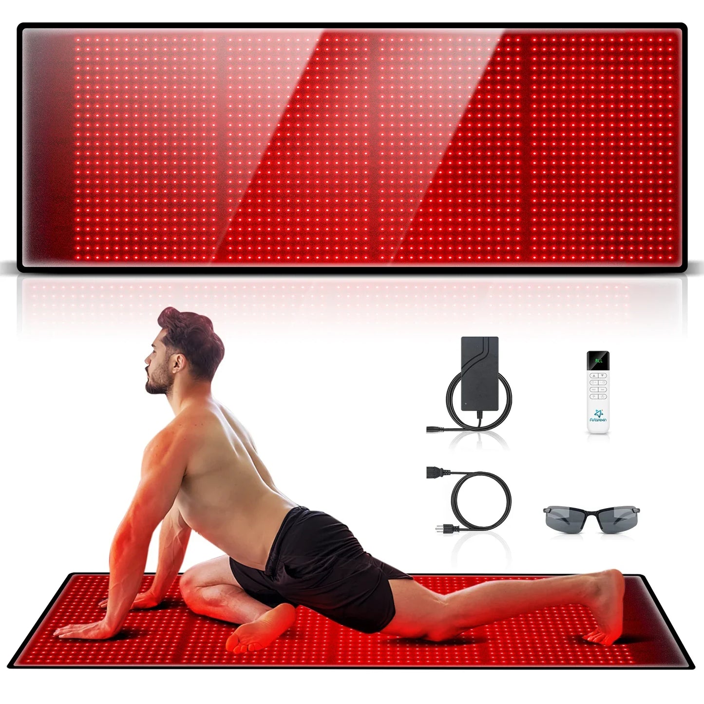 Astarexin Infrared Light Therapy Mat 1440 LEDs 660nm 850nm