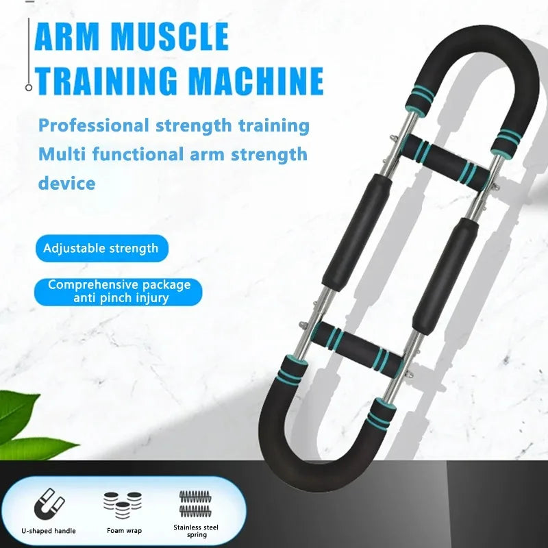 Adjustable Power Twister Bar For Home Upper Body Strength Training