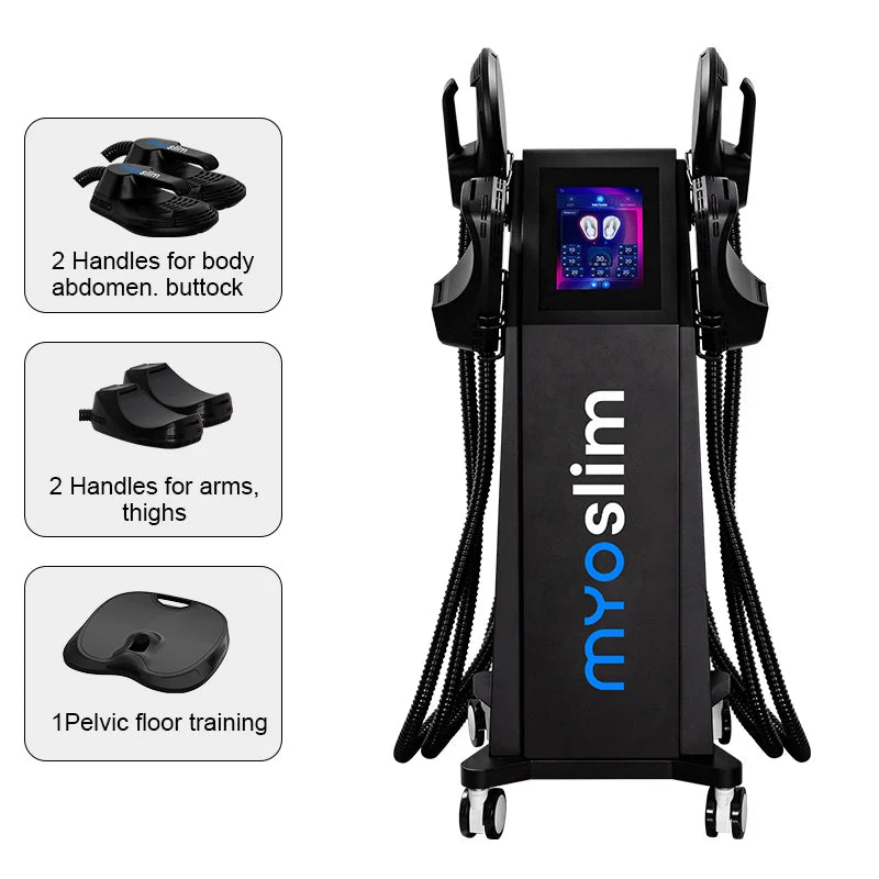 EMS Body Sculpt Muscle Building Machine MYOslim Fat Burning Abdominal Sculpting 6500W Weight Lose Muscle Machine