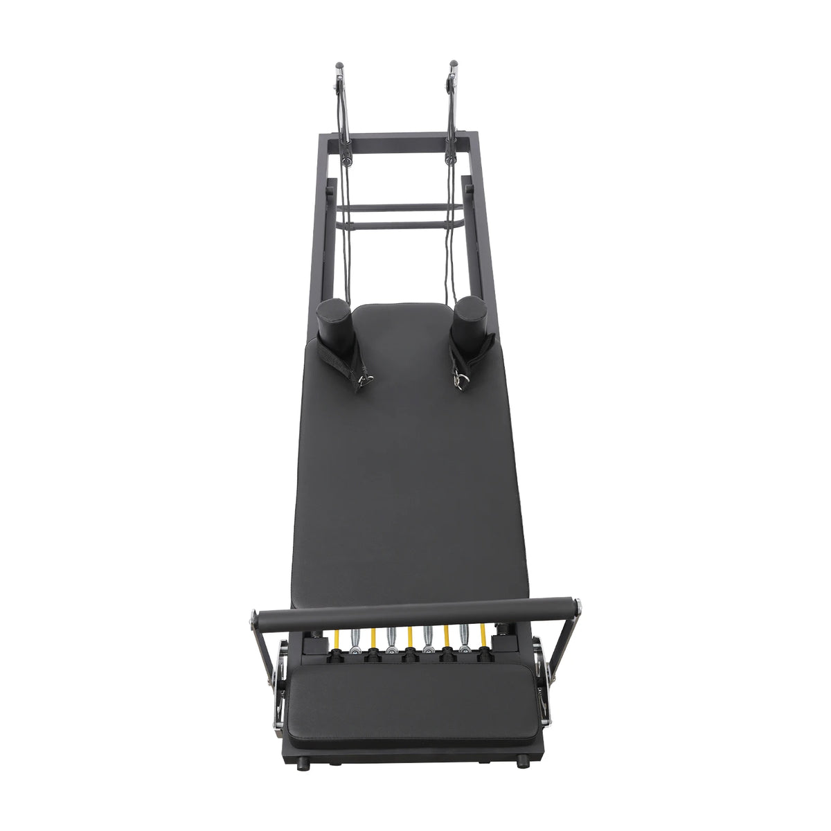 Foldable Pilates Reformer Machine for Portable Full Body Fitness Training