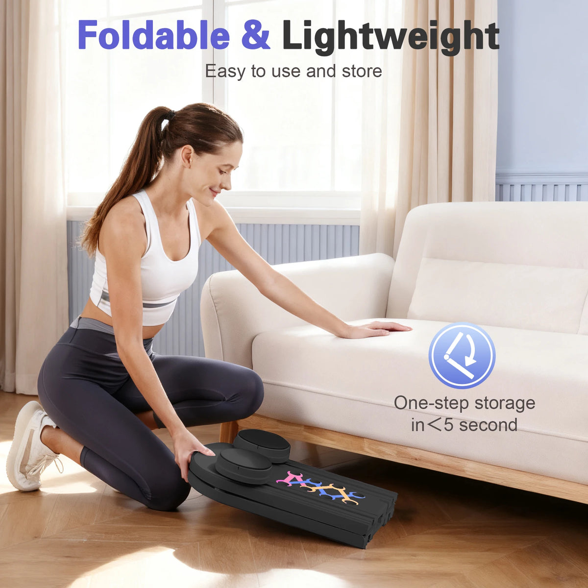 Multifunctional Pilates Board for Full Body Strength and Core Training