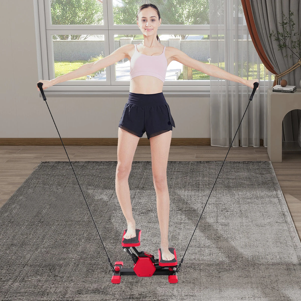 Portable Pedal Exerciser for Indoor Fitness and Leg Training