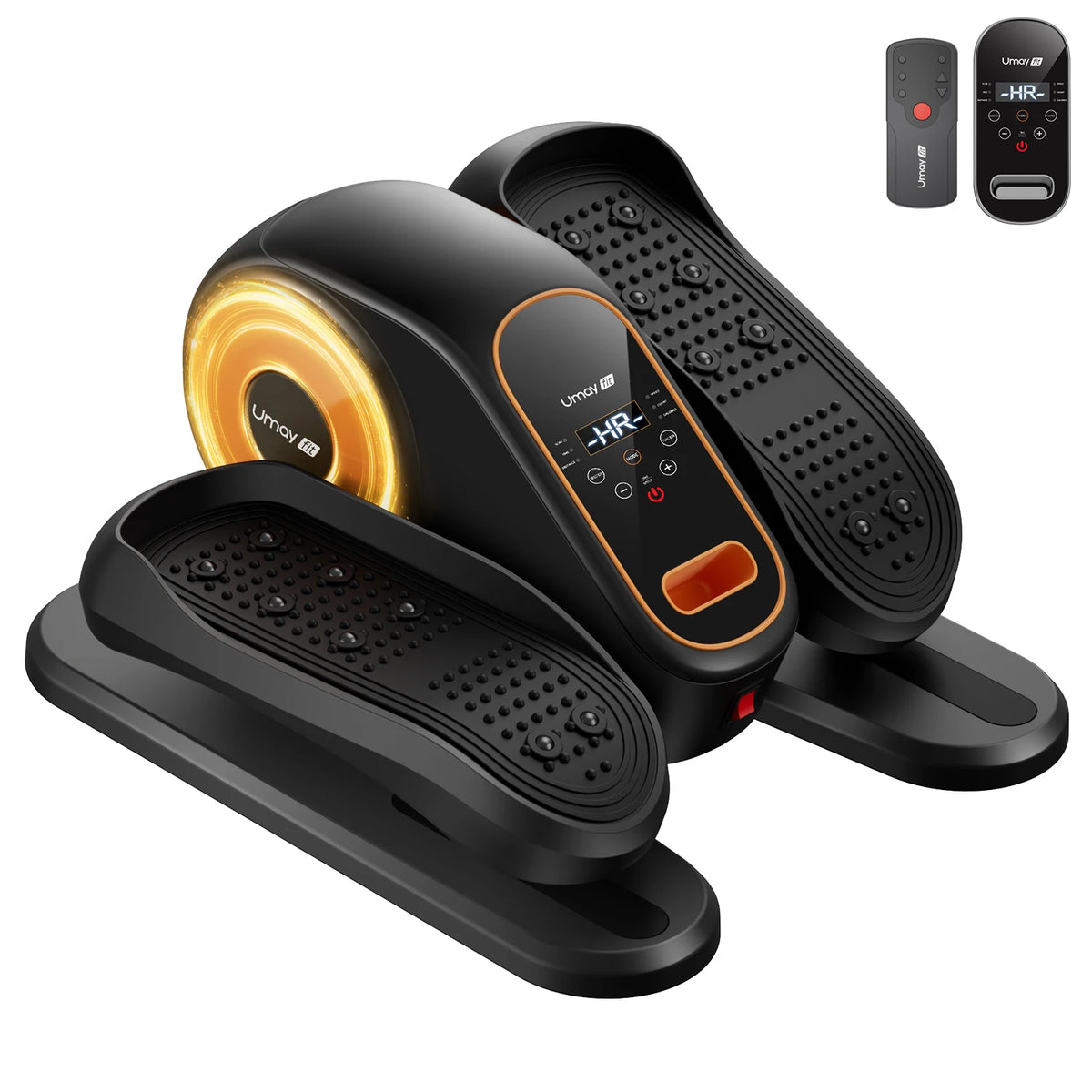 UMAY Under Desk Electric Elliptical Seated Pedal Exerciser With Remote Control