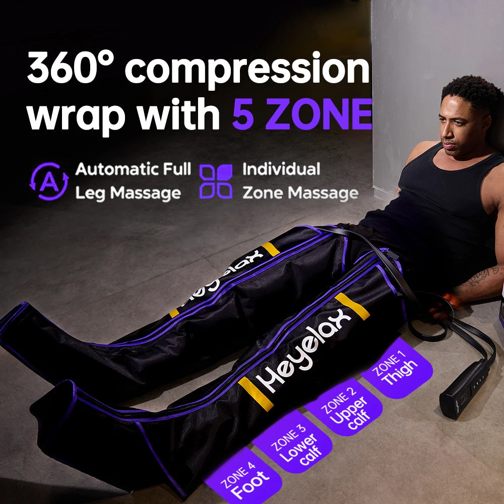 Leg Compression Massager for Circulation and Pain Relief,Air Compression Boots
