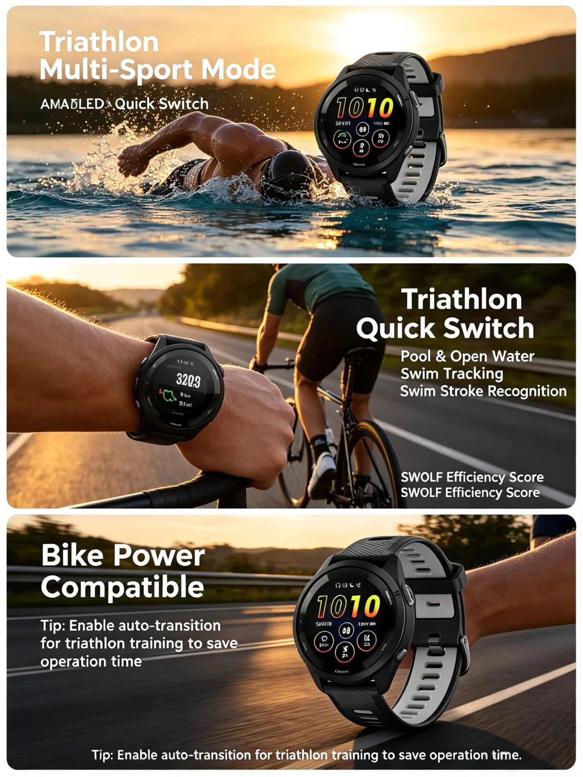 Garmin Forerunner 265 Outdoor GPS Smartwatch