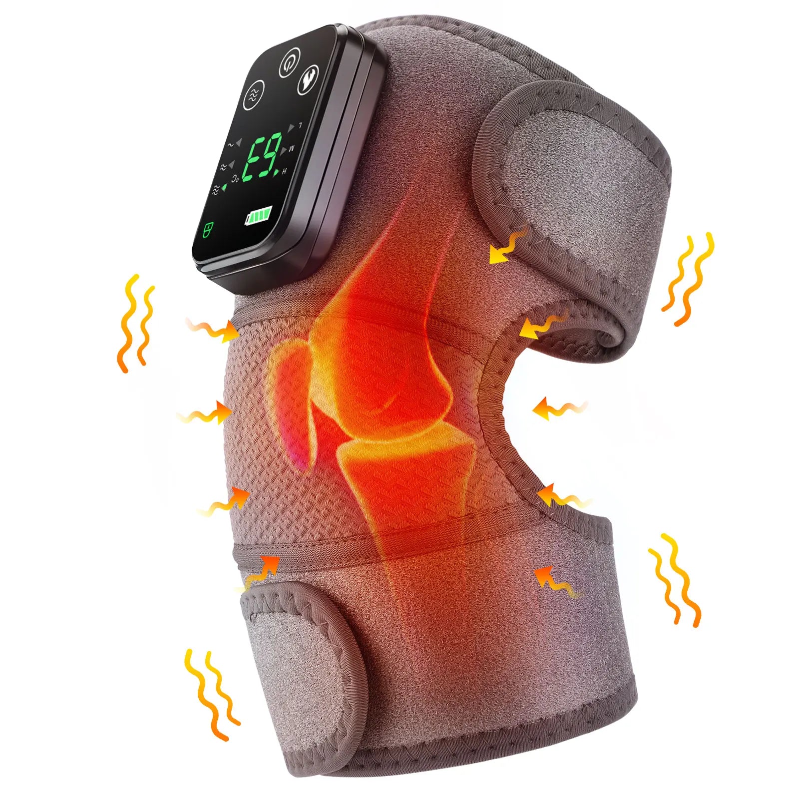 Electric Heating Knee Massage Device with vibration
