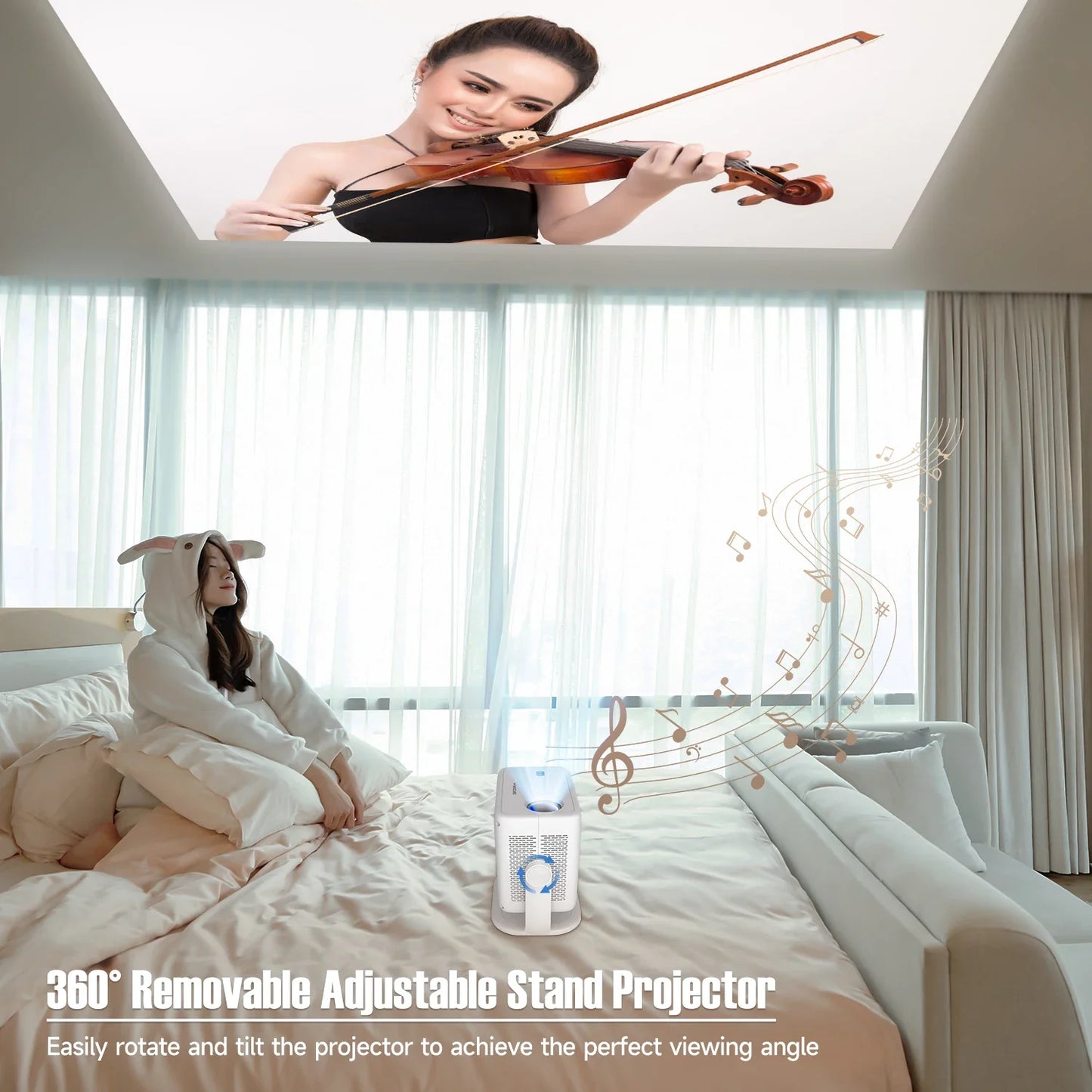 Magcubic Native Projector With Auto Keystone Correction Focus