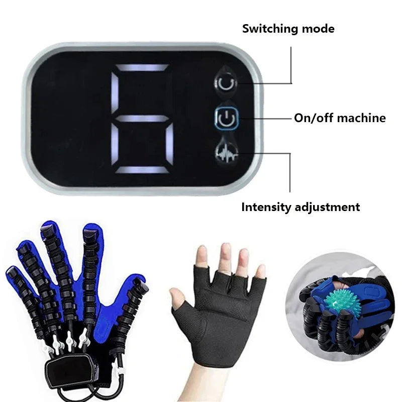Rehabilitation Robot Gloves Stroke Hemiplegia Intelligent Massage Hand Function Robot Gloves Hand Rehabilitation Training Gloves