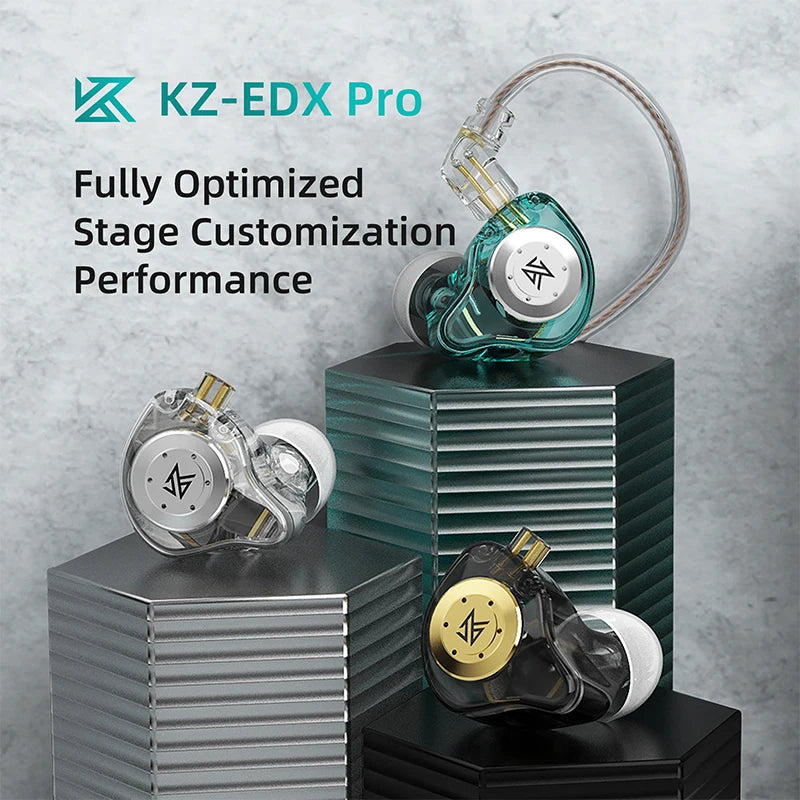 KZ EDX PRO 10mm Dual HiFi Earphones