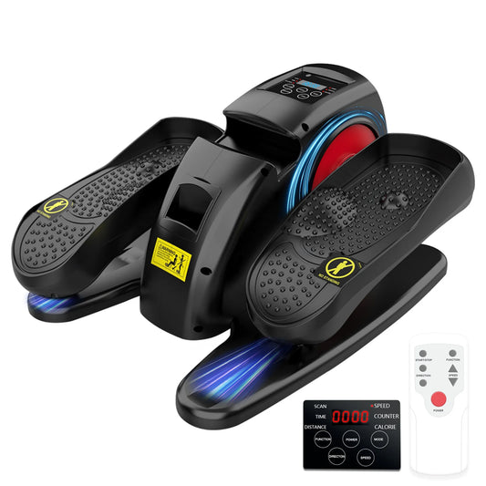 Gamewiu Under Desk Elliptical Pedal Exerciser Multifunction Mini Trainer