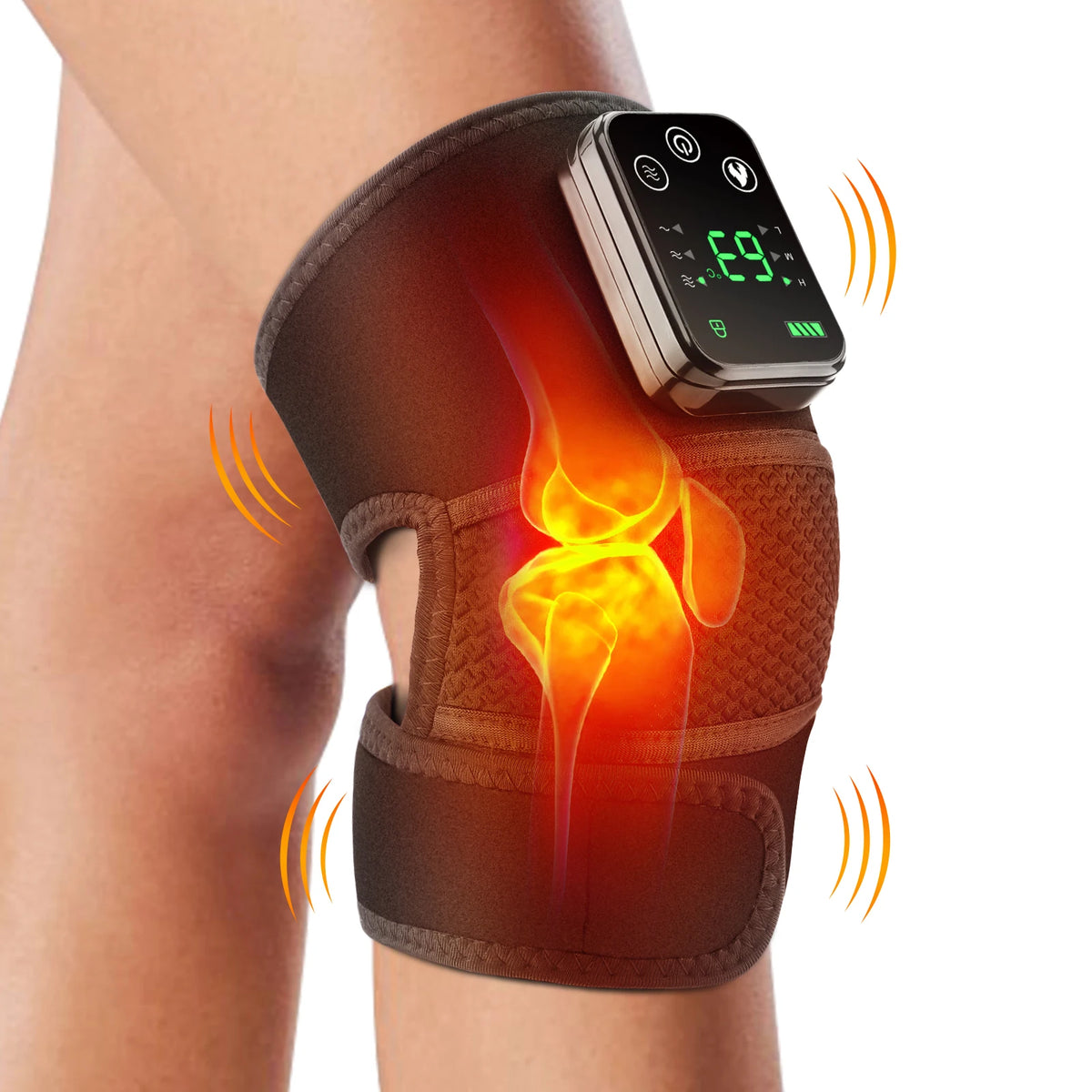 Hailicare Knee Heating Massager With Vibration And Hot Compress