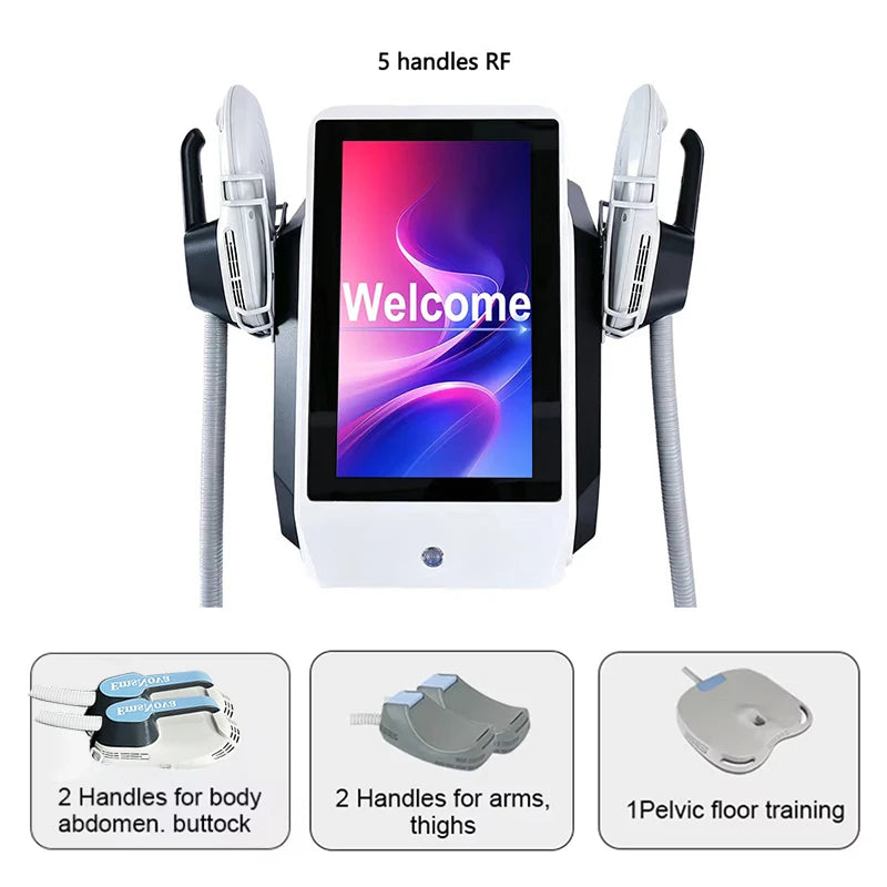 2026 Professional Muscle Stimulation Fat Burning Body Slimming Device Sale MECAVIE EMSNOVA Therapy 15 EMS Machine 6500W