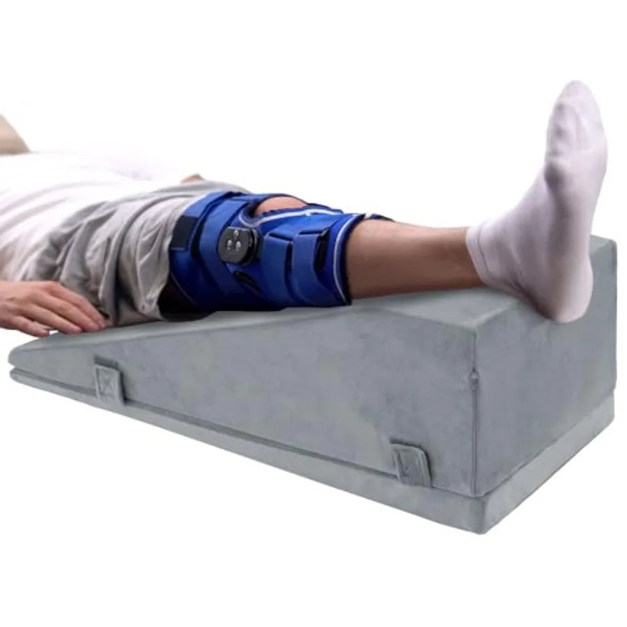 Leg Elevation Pillows for After Surgery, Adjustable Height Knee Surgery Recovery Equipment, Knee Replacement Recovery Aids for