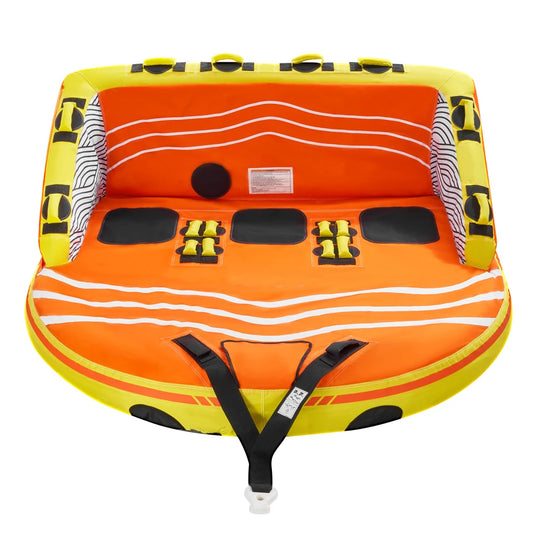 Towable Inflatable Boat With UV Resistant Build And Foldable Quick Inflation