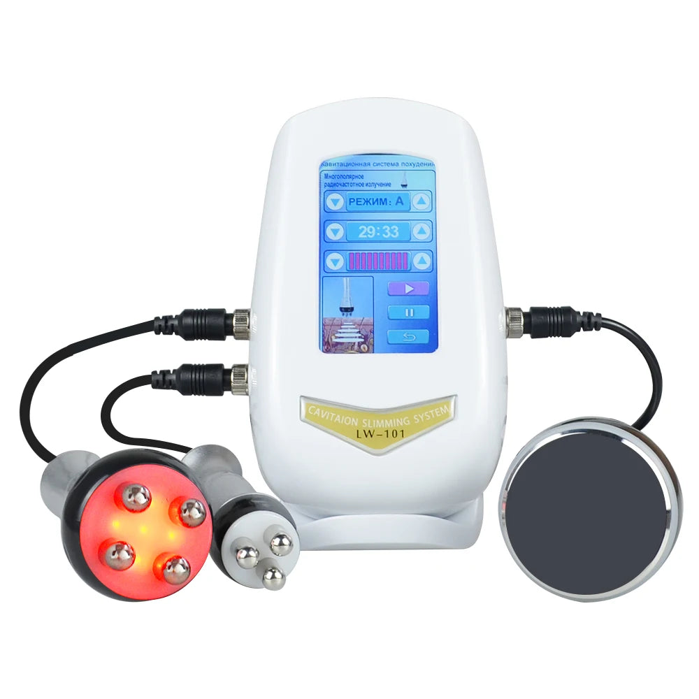 3 In 1 Beauty Body Slimming Massager Cavitation Machine