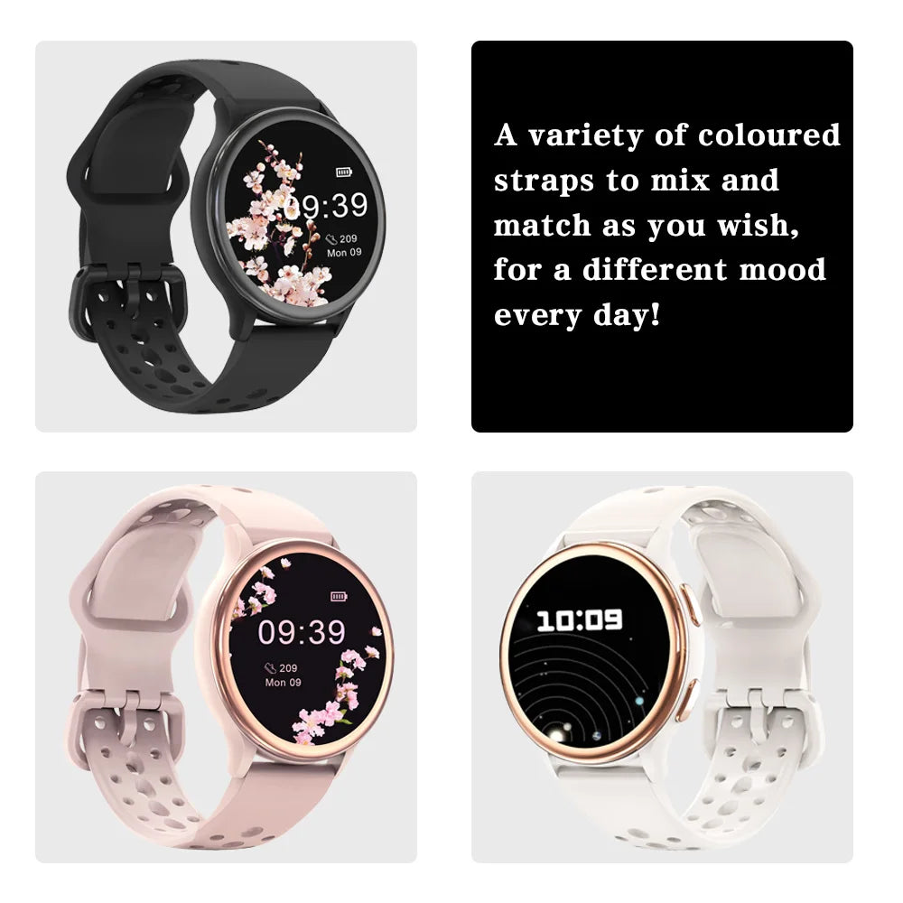 Anyloop Smartwatch for Women Fitness Tracker Over 400 Watch Faces