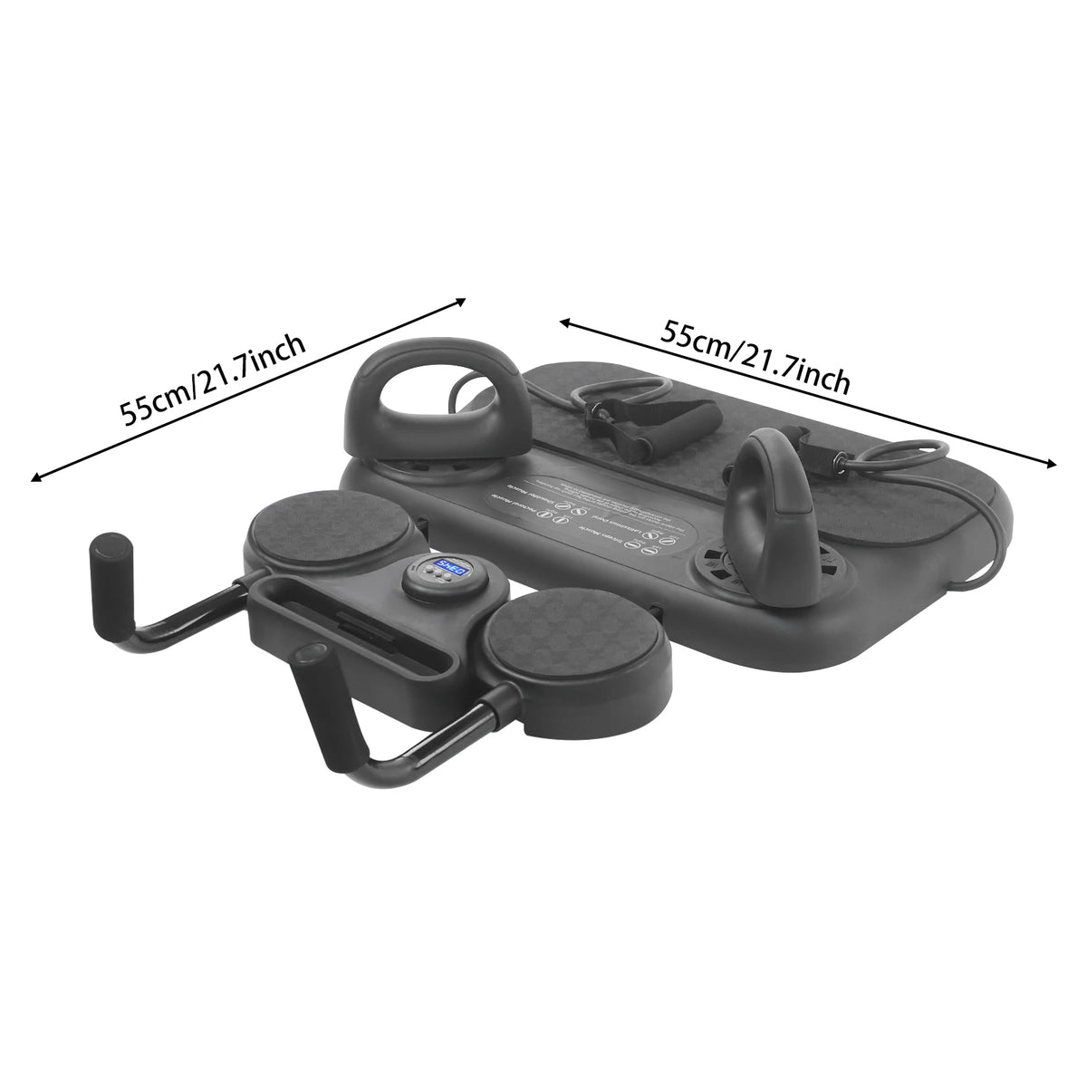 Portable Multifunctional Pilates Reformer Board for Home Strength Training