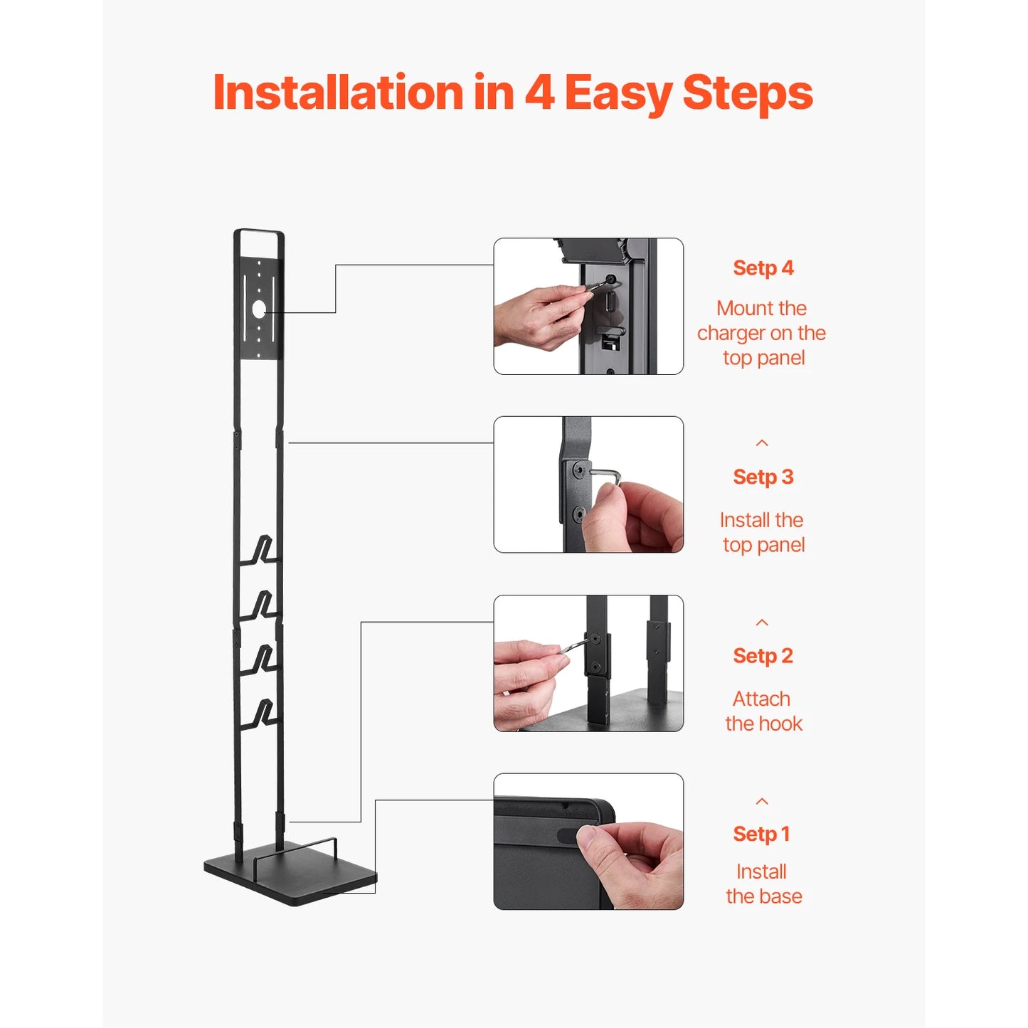 SucceBuy Cordless Vacuum Stand Compatible With Dyson Vacuums