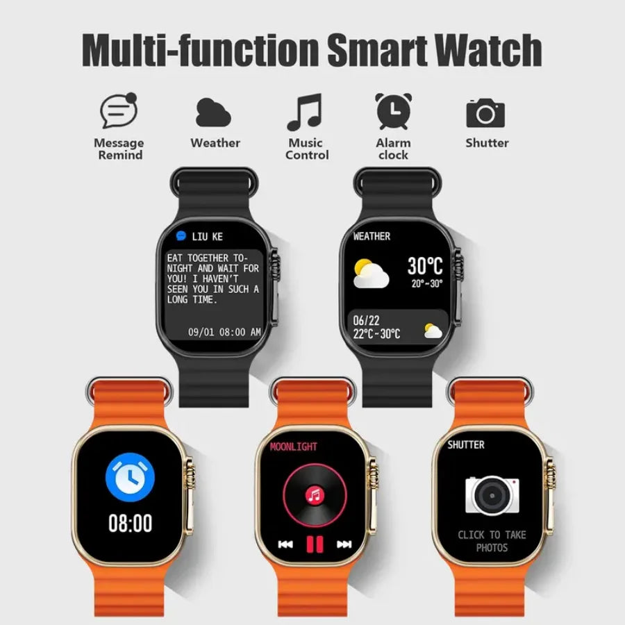 Smart Watch for Men Women, 2026 New Smartwatch(Answer/Make Call), IP67 Waterproof, 2.02"HD Fitness Watch wit 100+ Sport Modes, Fitness Tracker Watch with Calls/Messages/Notifications, with 7 Watch Bands