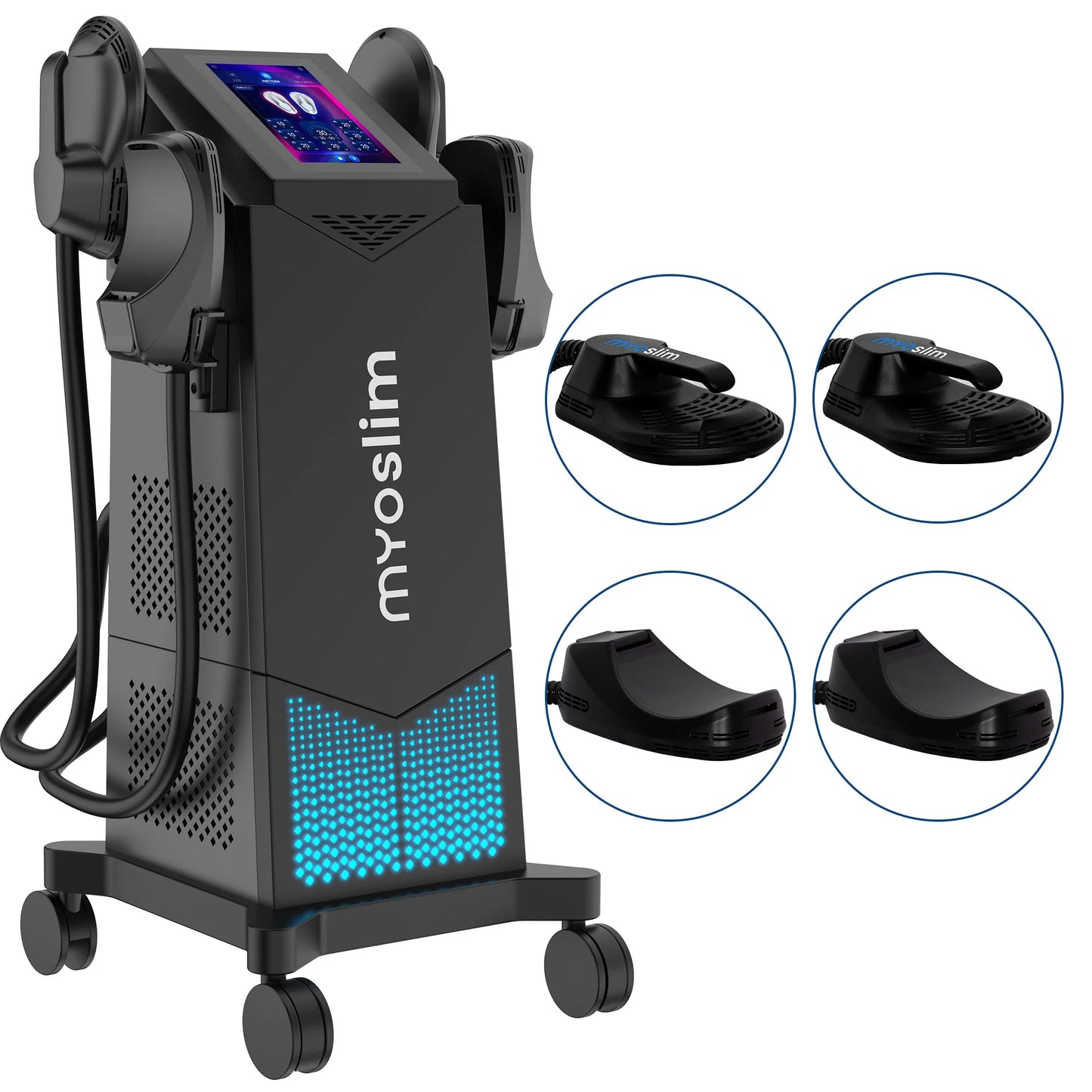6500W High Power myoslim EMS Body Sculpt Machine for Muscle Building Fat Burning Butt Lift and Body Shaping