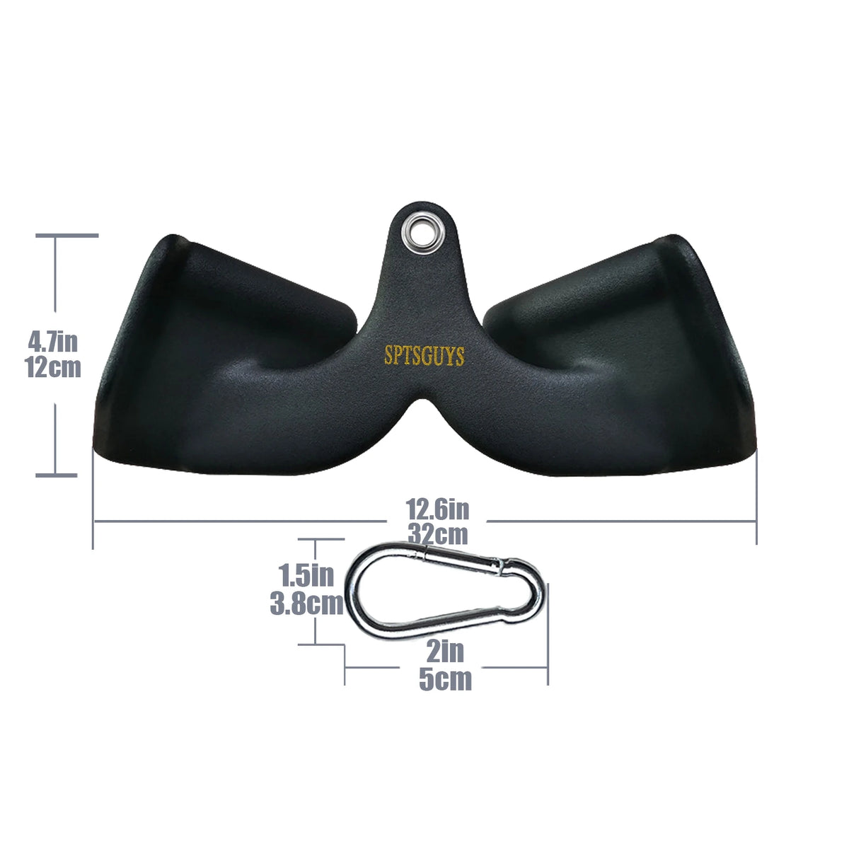 MARSAFIT Lat Pulldown Bar Attachment for Cable Machine Strength Training