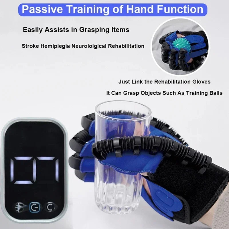 Rehabilitation Robot Gloves Stroke Hemiplegia Intelligent Massage Hand Function Robot Gloves Hand Rehabilitation Training Gloves
