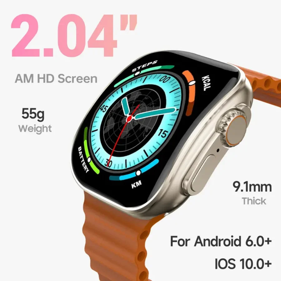 Smart Watch for Men Women, 2026 New Smartwatch(Answer/Make Call), IP67 Waterproof, 2.02"HD Fitness Watch wit 100+ Sport Modes, Fitness Tracker Watch with Calls/Messages/Notifications, with 7 Watch Bands