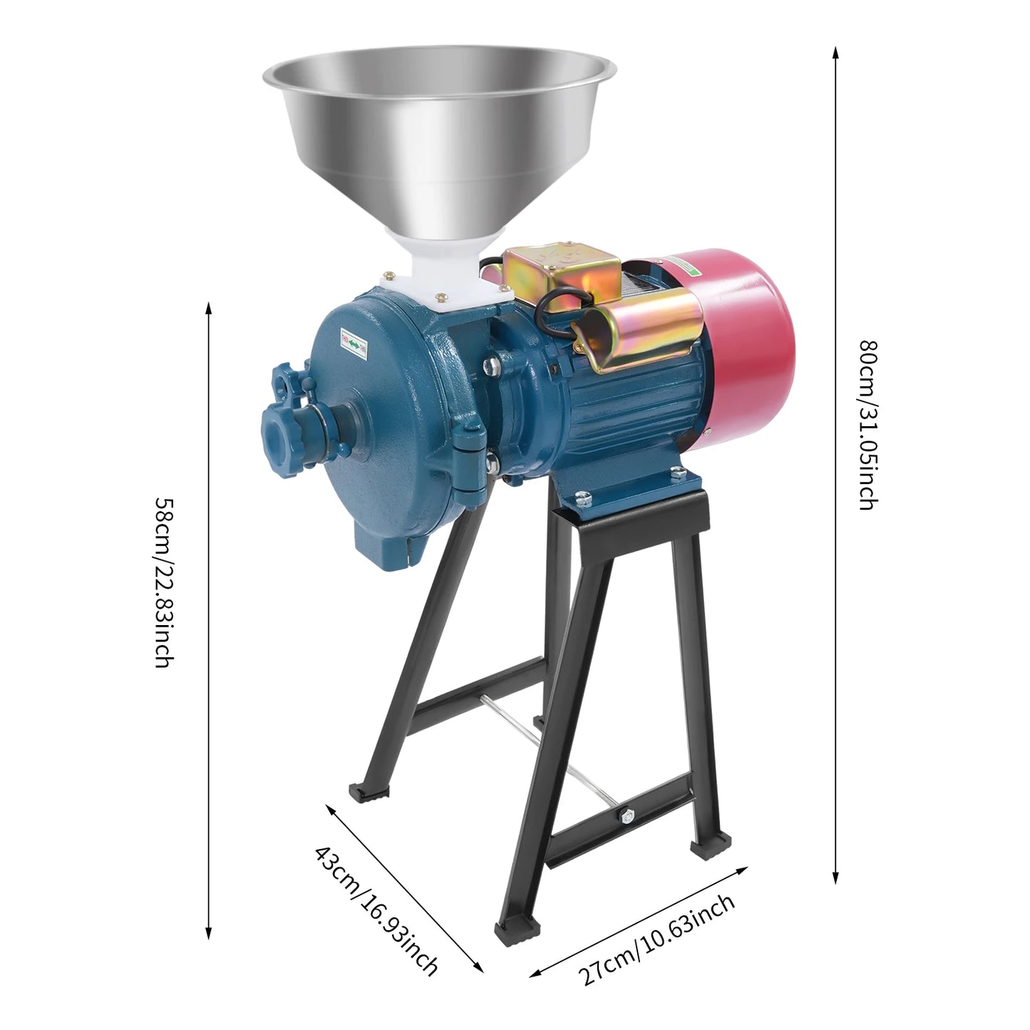2200W Electric Grain, Spice, Coffee Grinder