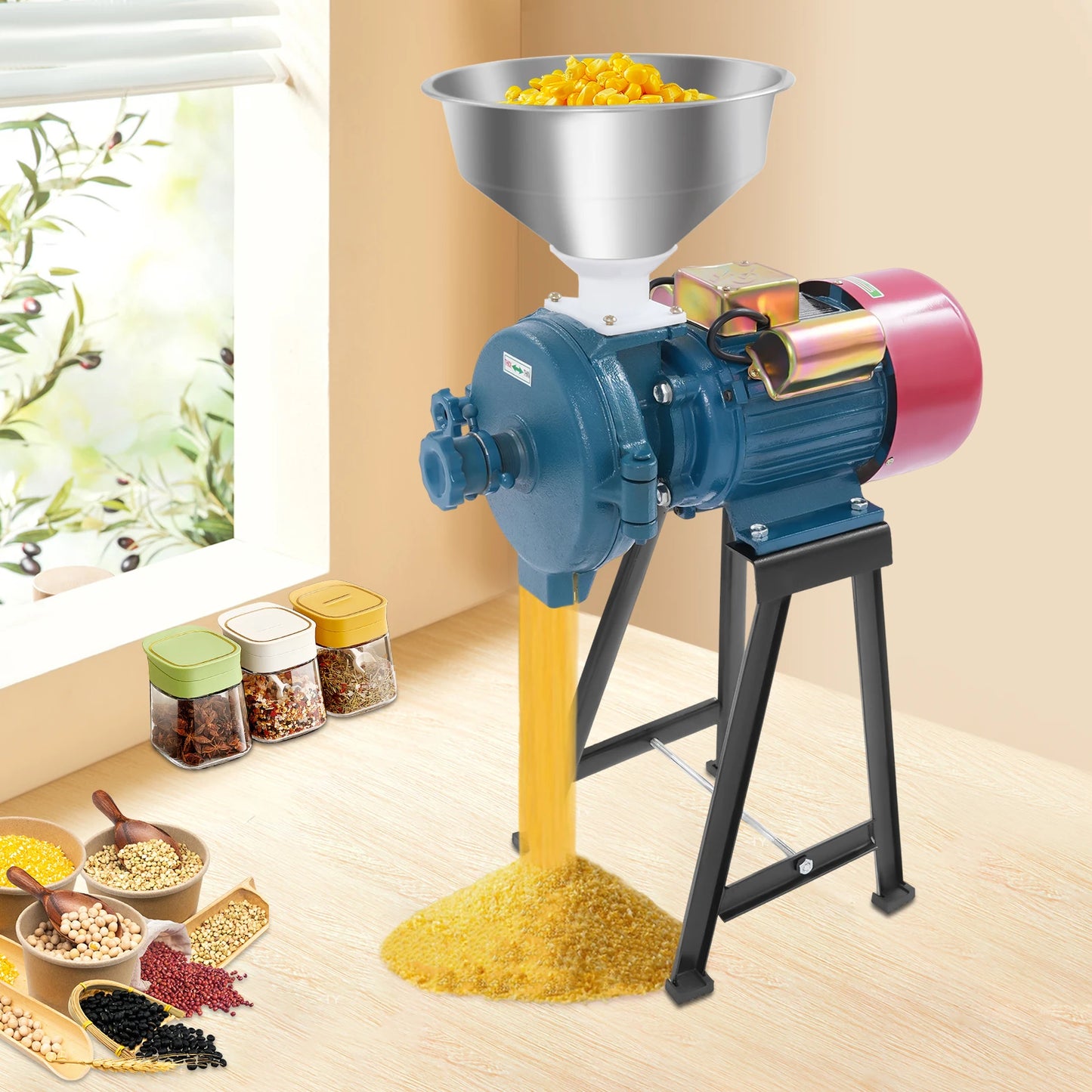 2200W Electric Grain, Spice, Coffee Grinder