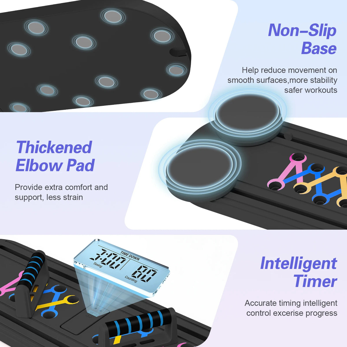 Multifunctional Pilates Board for Full Body Strength and Core Training