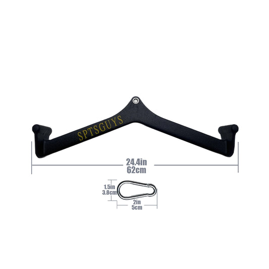 MARSAFIT Lat Pulldown Bar Attachment for Cable Machine Strength Training