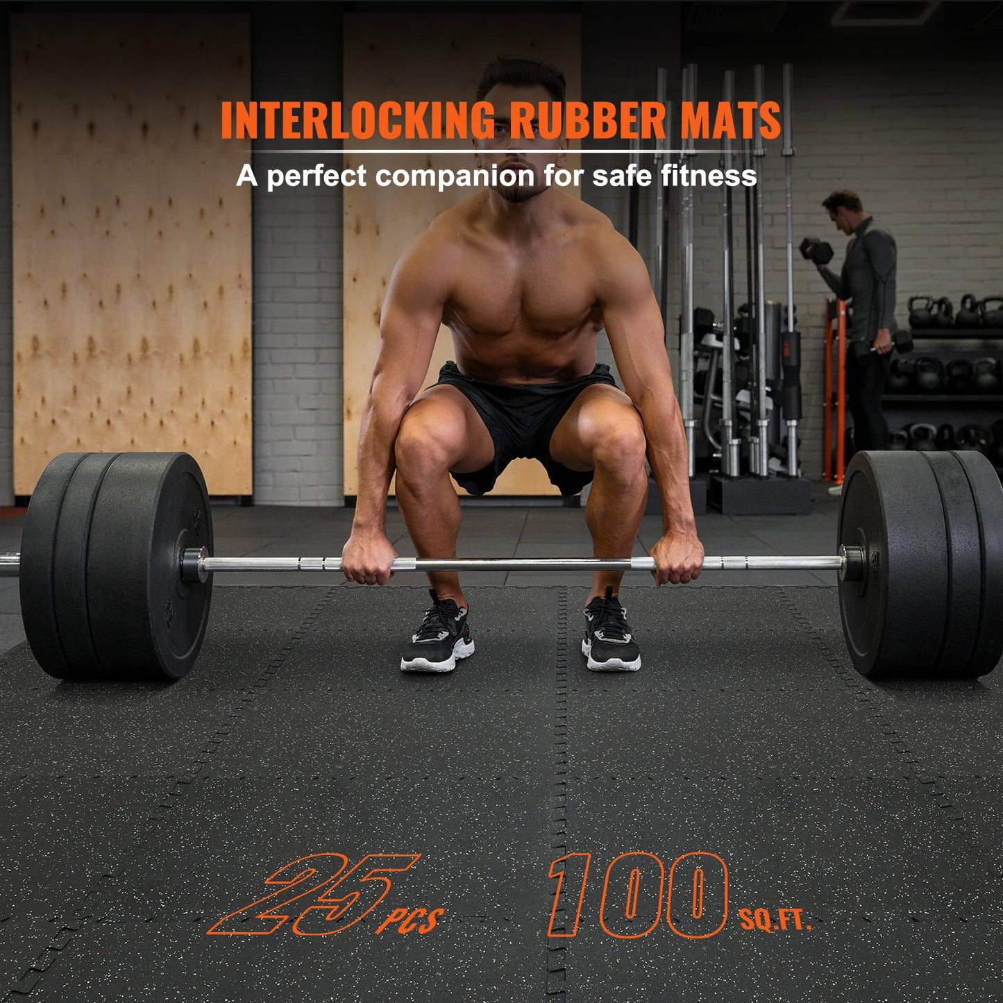 Interlocking Gym Floor Mats EVA Foam Rubber Top Waterproof