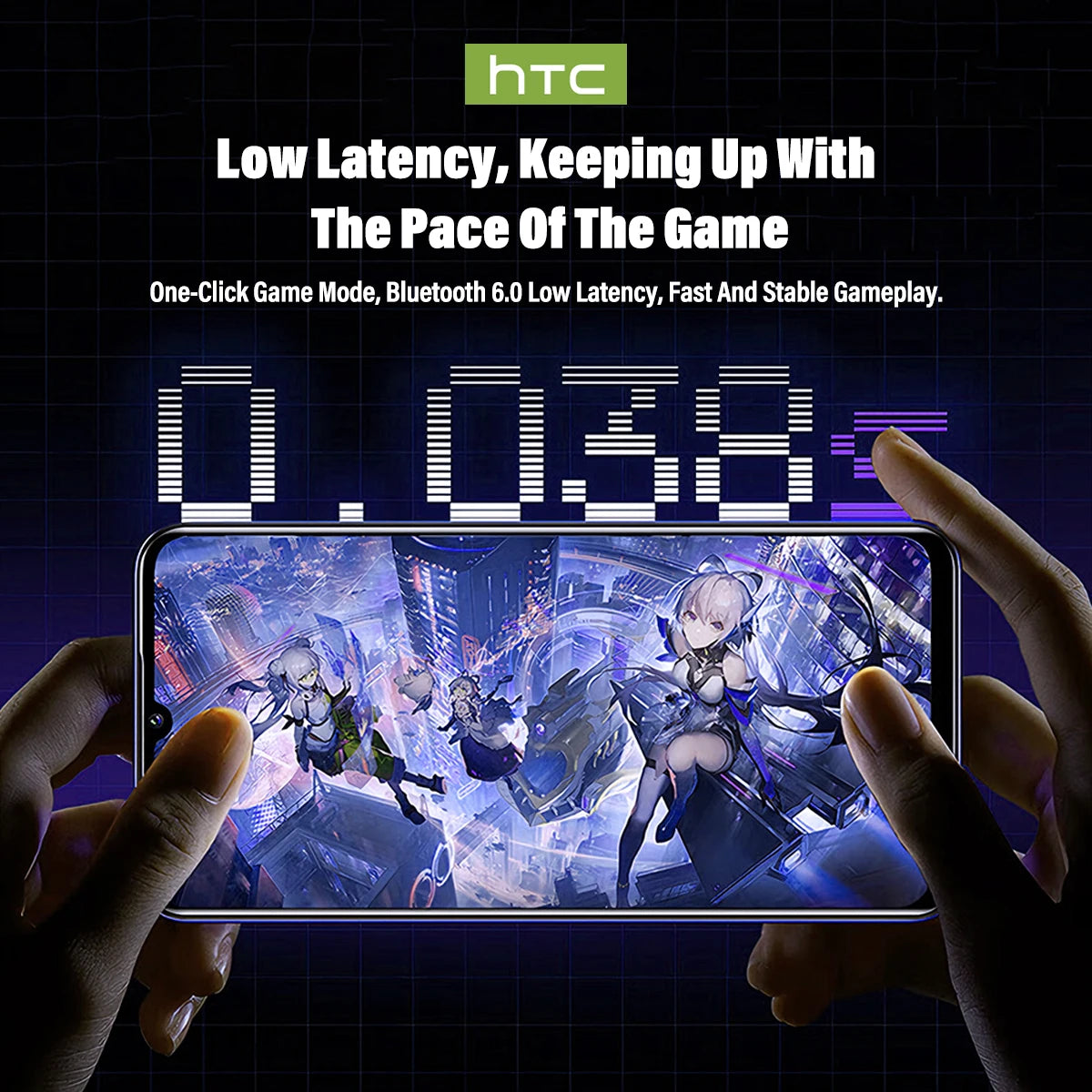 HTC NE70 Wireless Bluetooth Headphones ANC