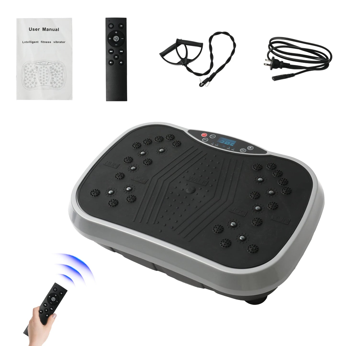 Vibration Plate Exercise Machine for Home Fitness Portable EMS