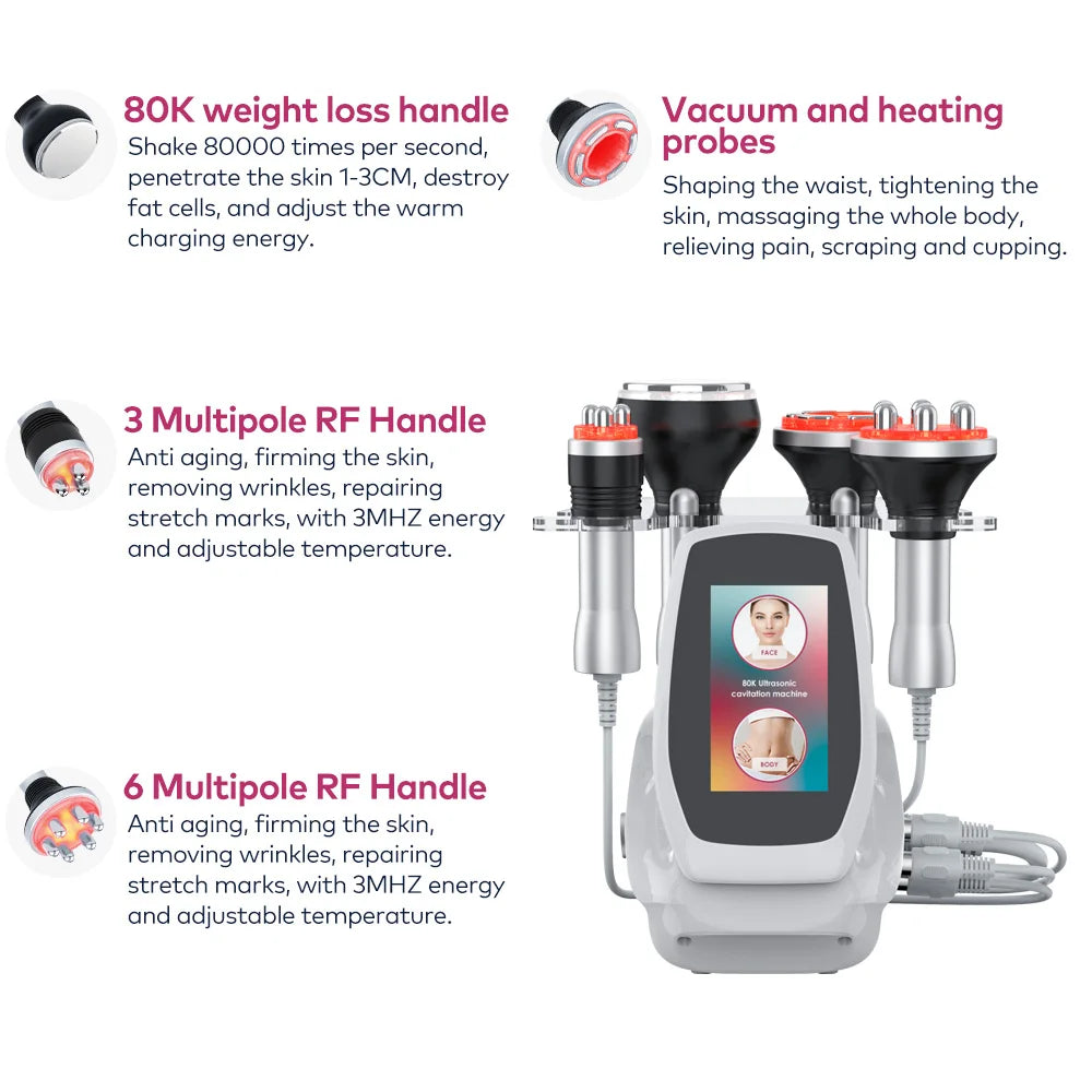 Cavitation Ultrasonic Body Slimming Machine