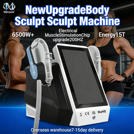 2026 Professional Muscle Stimulation Fat Burning Body Slimming Device Sale MECAVIE EMSNOVA Therapy 15 EMS Machine 6500W