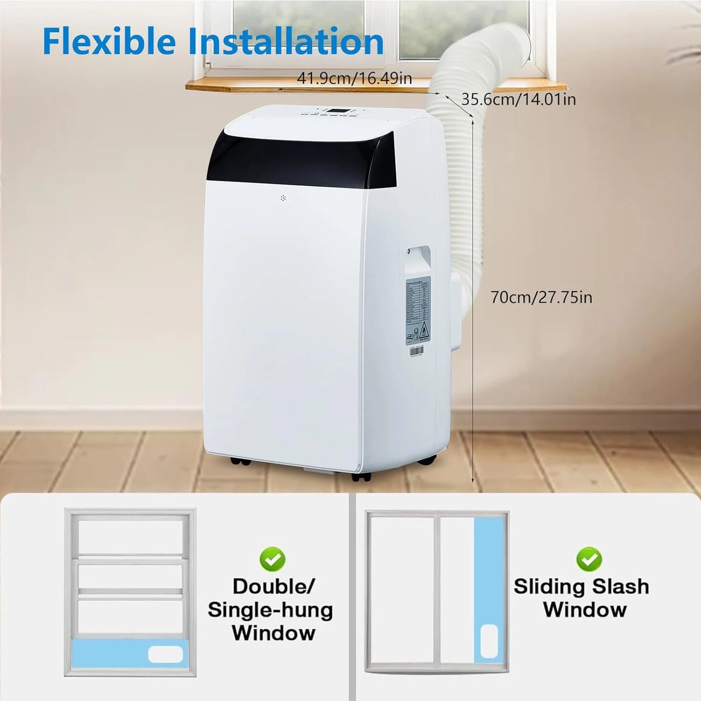 14000 BTU Portable Air Conditioner With Fan