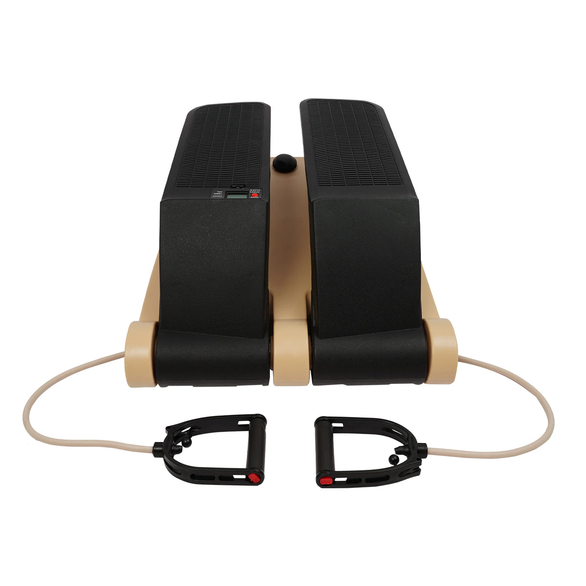 Twist Stepper Exercise Machine With Resistance Bands And LCD Display